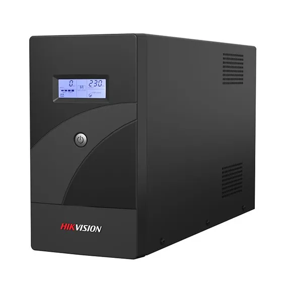[061701] [DS-UPS2000-R/X(O-STD)/US] Hikvision - UPS 2000VA / 1200W [6] Tomas NEMA 5-15R [4 con Respaldo] y [2 sin Respaldo]