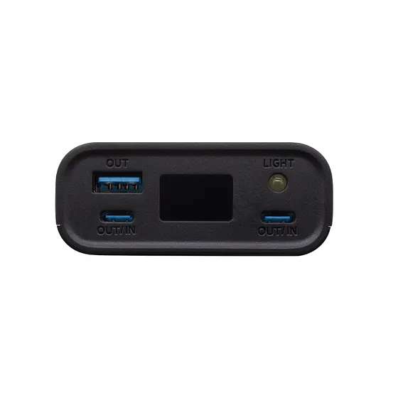 [061722] [GAR158-BLACK] 1Hora - Bateria Portatil Power Bank 20.000 mAh 22.5W Max [Negro]
