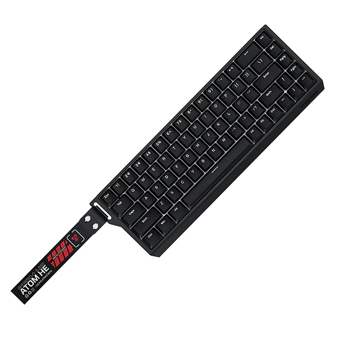 [061681] [MK811-BK(EMD)] Fantech - Teclado Atom HE68 Cableado SW Esmeralda [Negro]