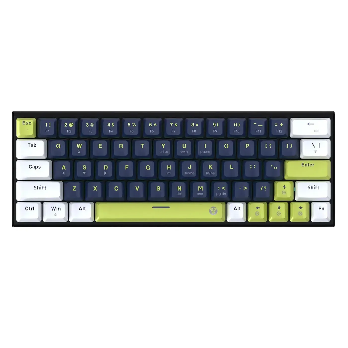 [061685] [MK874V2-BLWH(TR)] Fantech - Teclado Atom63 Cableado SW Taro [Mori Azul]