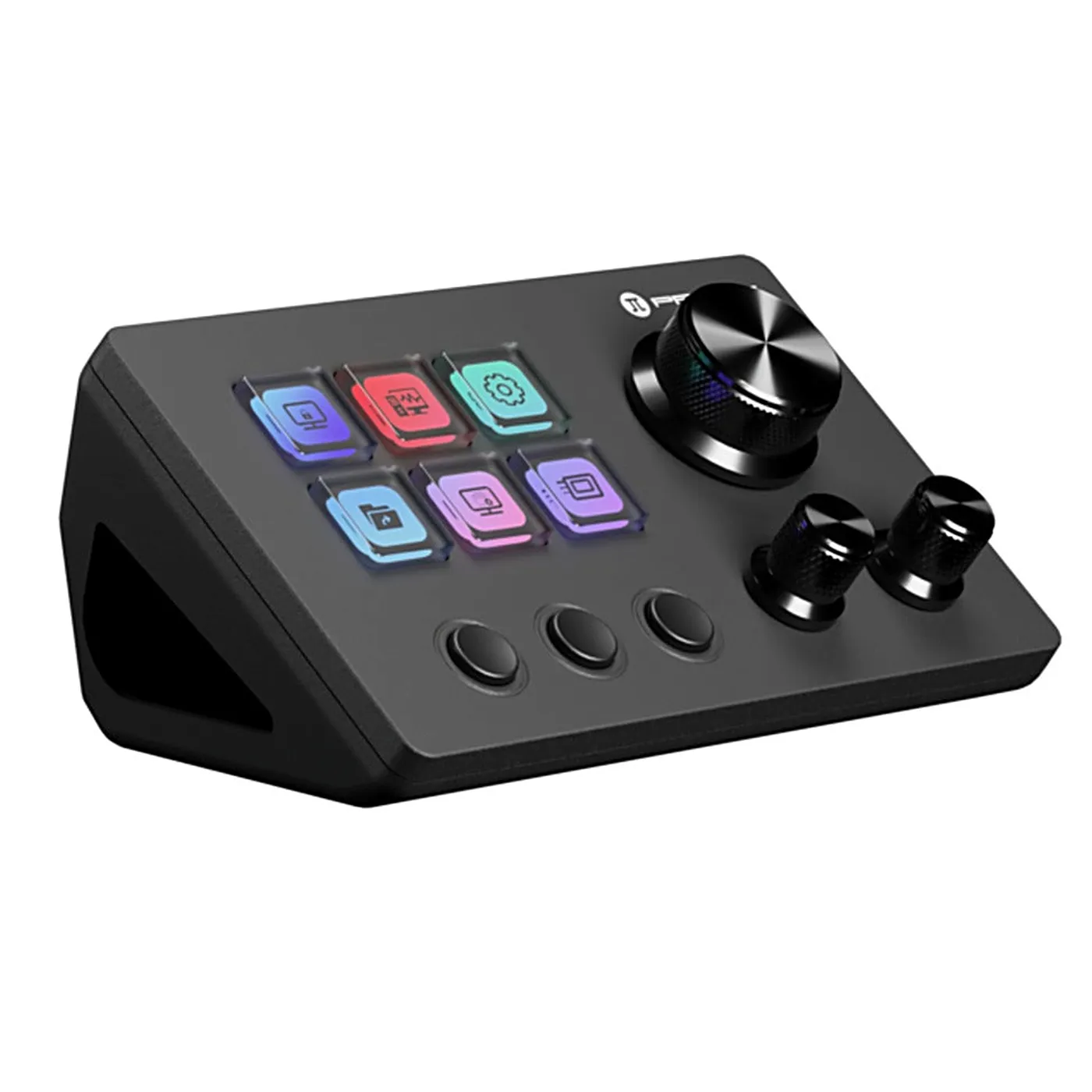 [061802] [PSD-60BK] Primus - Stream Deck Imperium6T 6 Teclas LCD Programables 3 Botones y 3 Perillas