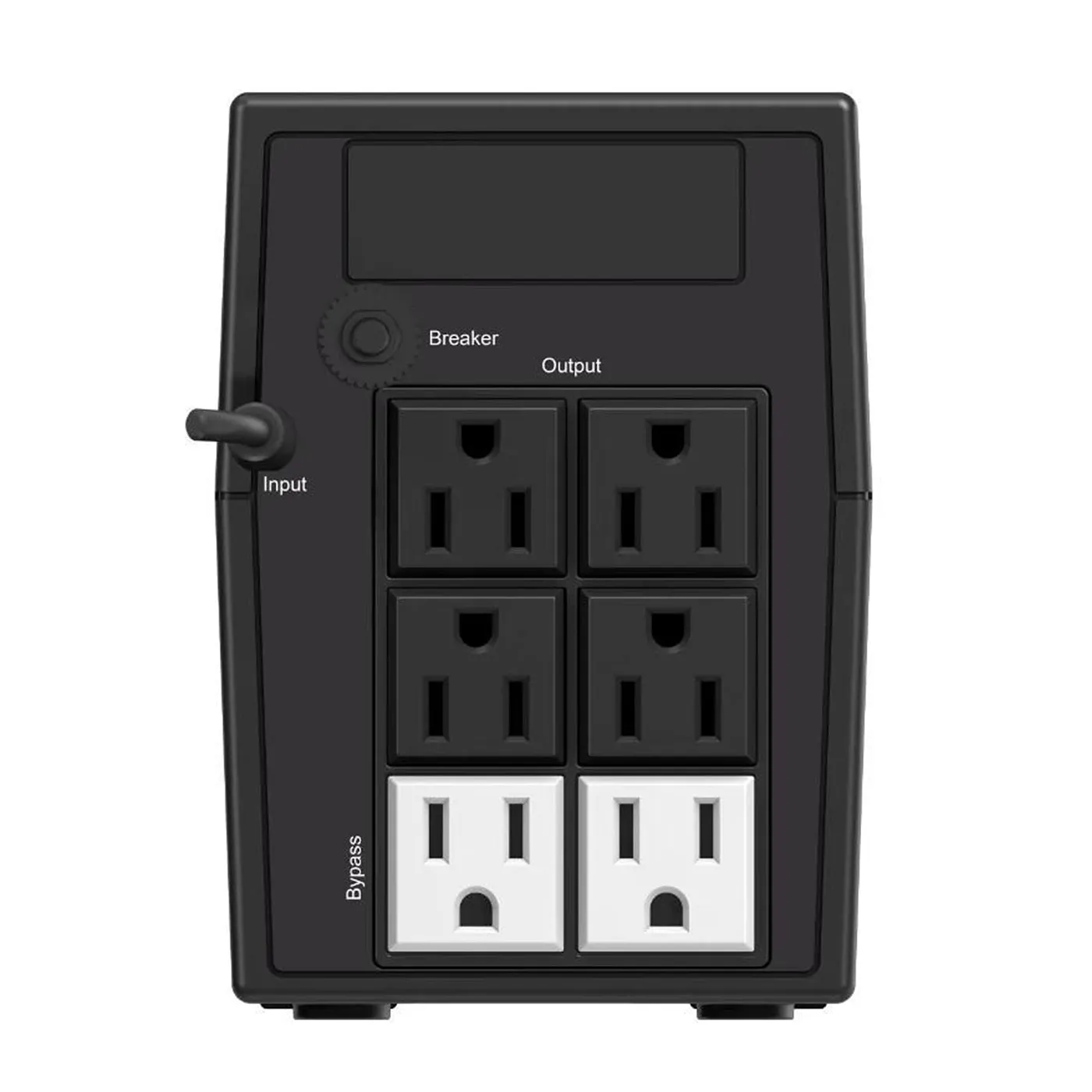[061816] [DS-UPS1000-R/X] Hikvision - UPS de Respaldo 1000VA / 600W 120V 6 Tomas NEMA 5-15R (4 con Respaldo + 2 sin Respaldo) Batería Integrada 12V/9Ah Transferencia ≤10 ms Protección contra Sobrecarga y Descarga Indicador LED + Alarma Sonora