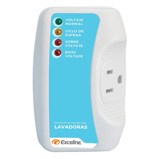 [070050] [GSM-LV120] Exceline - Protector de Lavadoras 110V [Enchufable]