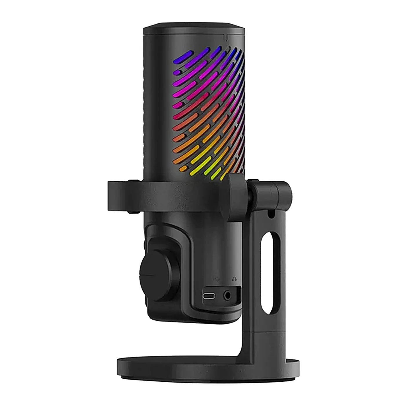 [061778] [MCX04-BK] Fantech - Microfono Gamer RGB Leviosa Aura Cableado [Negro]