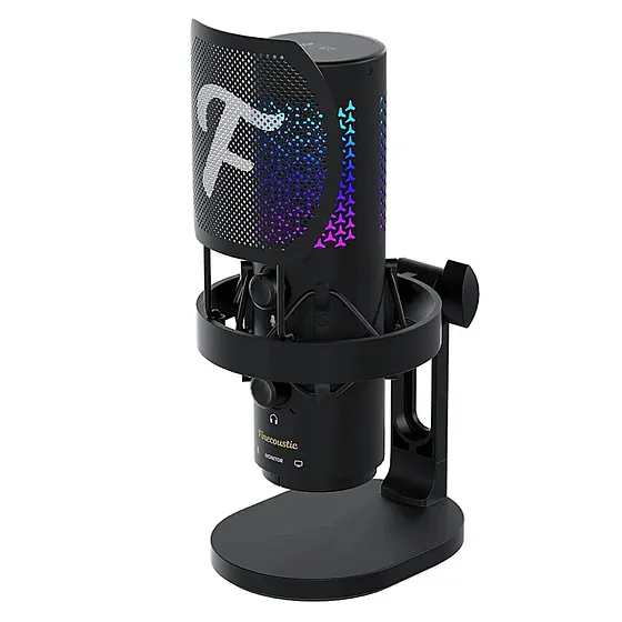 [061781] [WFM1-BK] Fantech - Micrófono Gamer RGB Resono Inalámbrico [Negro]