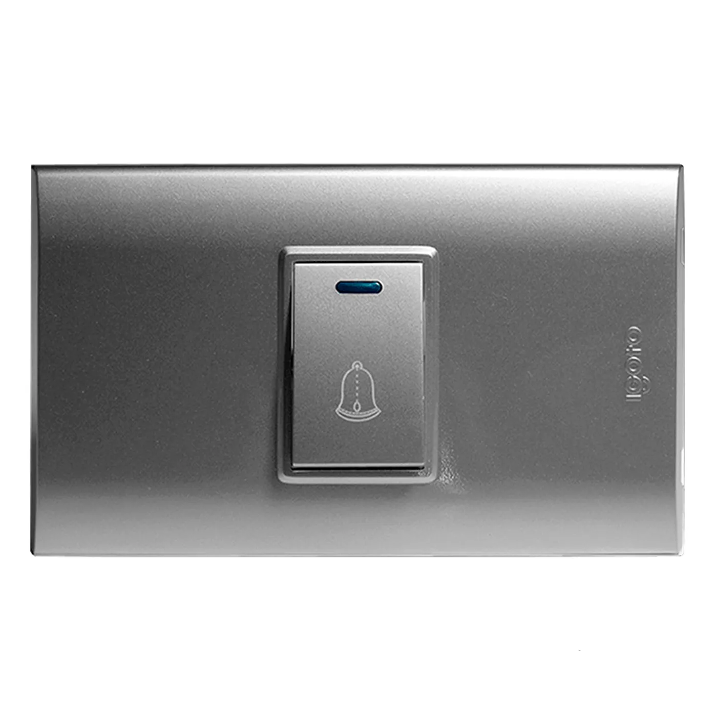 [070570] [B5401-S] Igoto - Interruptor Timbre Serie B [Plata]