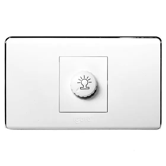 [070601] [A6081] Igoto - Interruptor Dimmer Serie A [Blanco]