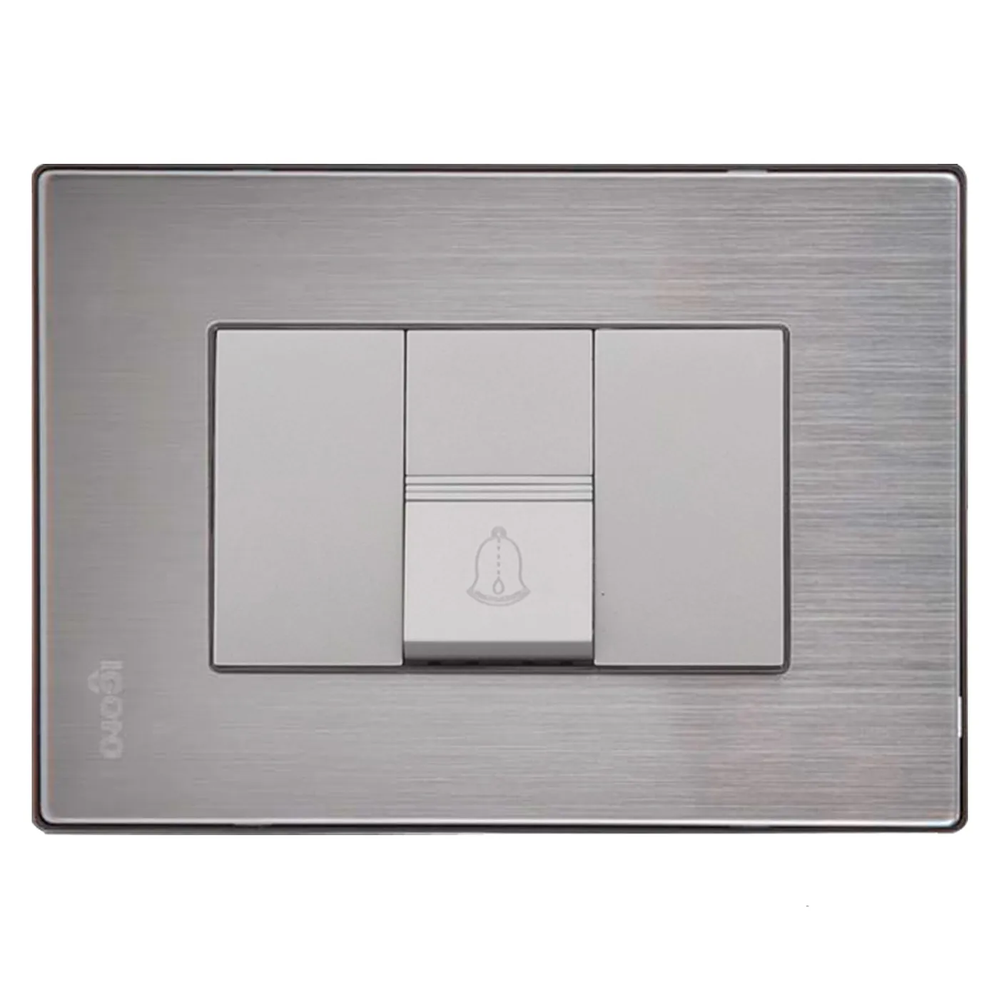 [070648] [I590] Igoto - Interruptor Timbre Serie Inox