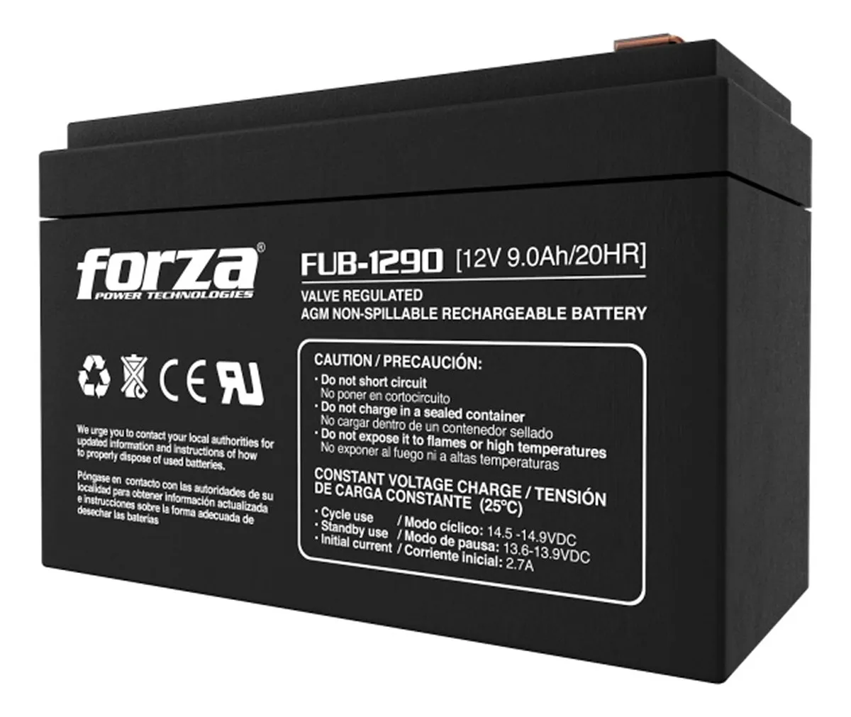 [070704] [FUB-1290] Forza - Bateria Sellada 12V 9Ah
