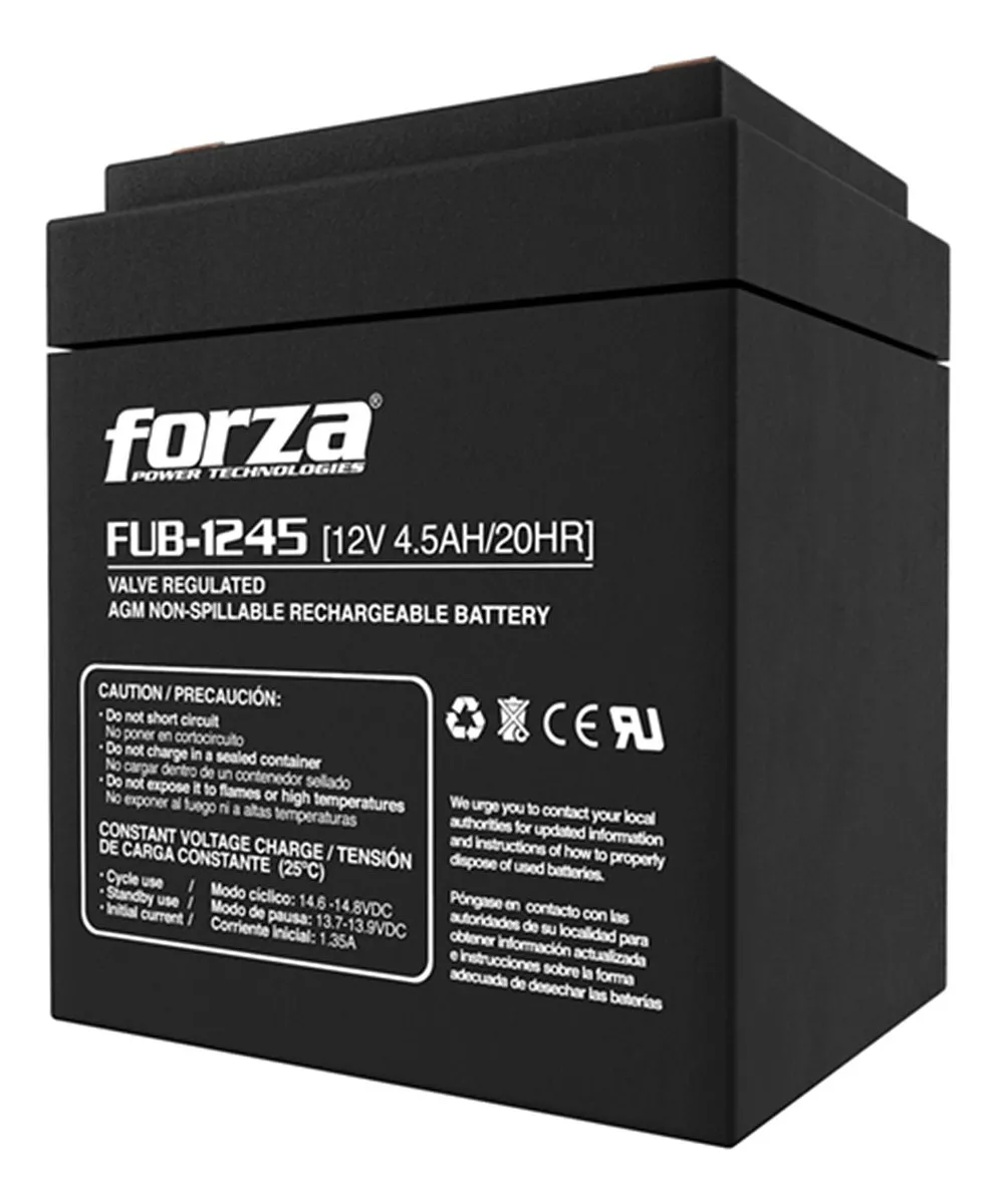 [070705] [FUB-1245] Forza - Bateria Sellada 12V 4.5Ah