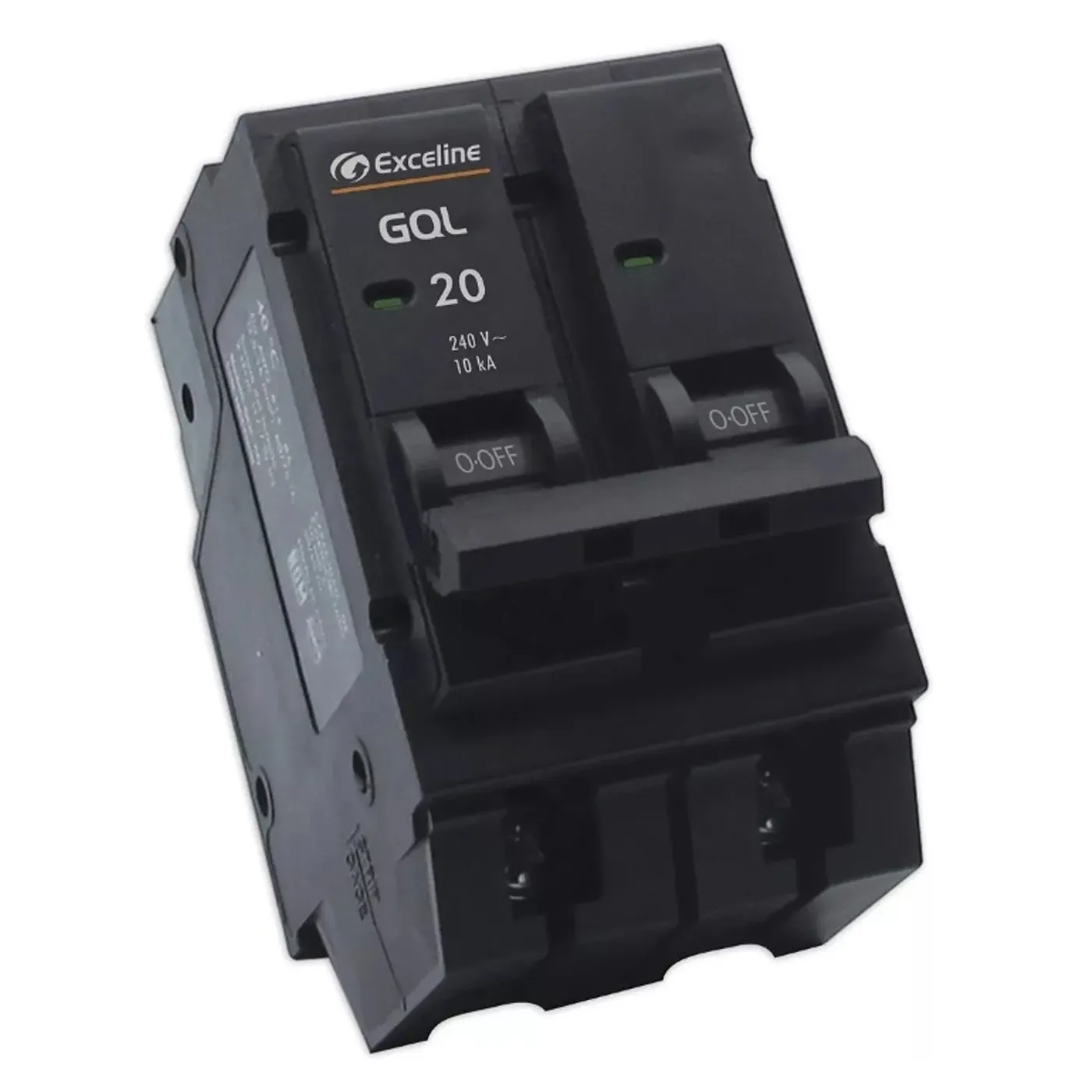[070131] [GQL-20A-2] Exceline - Breaker Enchufable GQL TermoMagnetico 20Amp [2 polos]