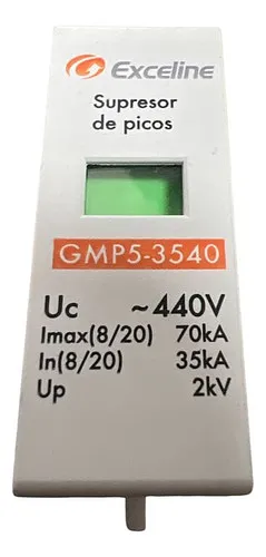 [070541] [GMR-3540M] Exceline - Modulo de Reemplazo para Supresor de Picos 480V [Bornera]