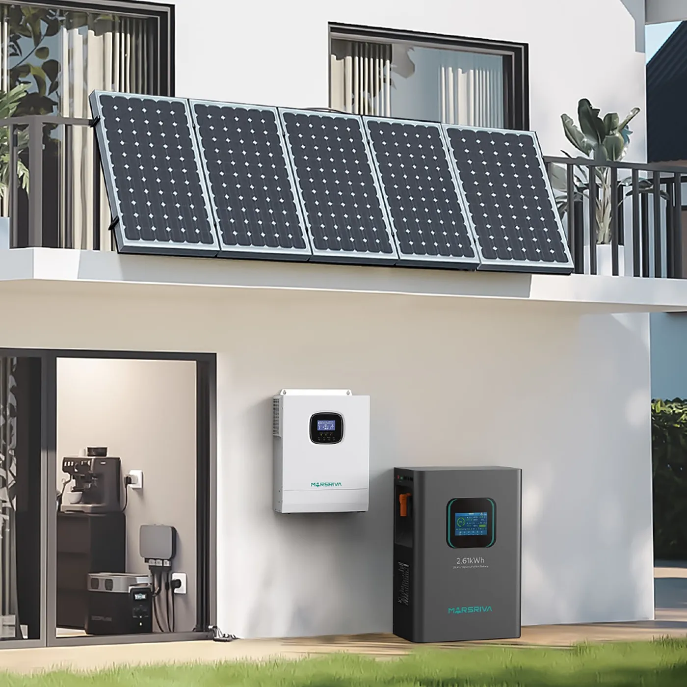 [070817] [MR-SPF5000U] Marsriva - Inversor Solar Monofasico 5KW / 5KVA OFF-GRID