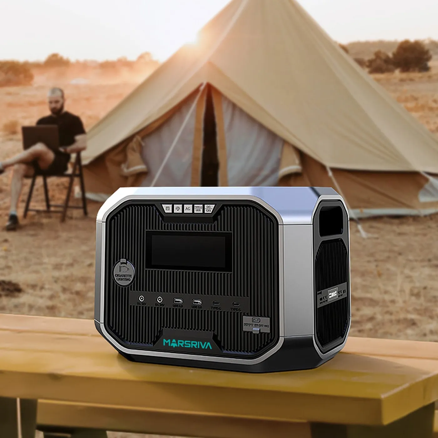 [070836] [MP12] Marsriva - Estacion de Poder Portatil 1200W [1310WH/25.6V/51200MAH]