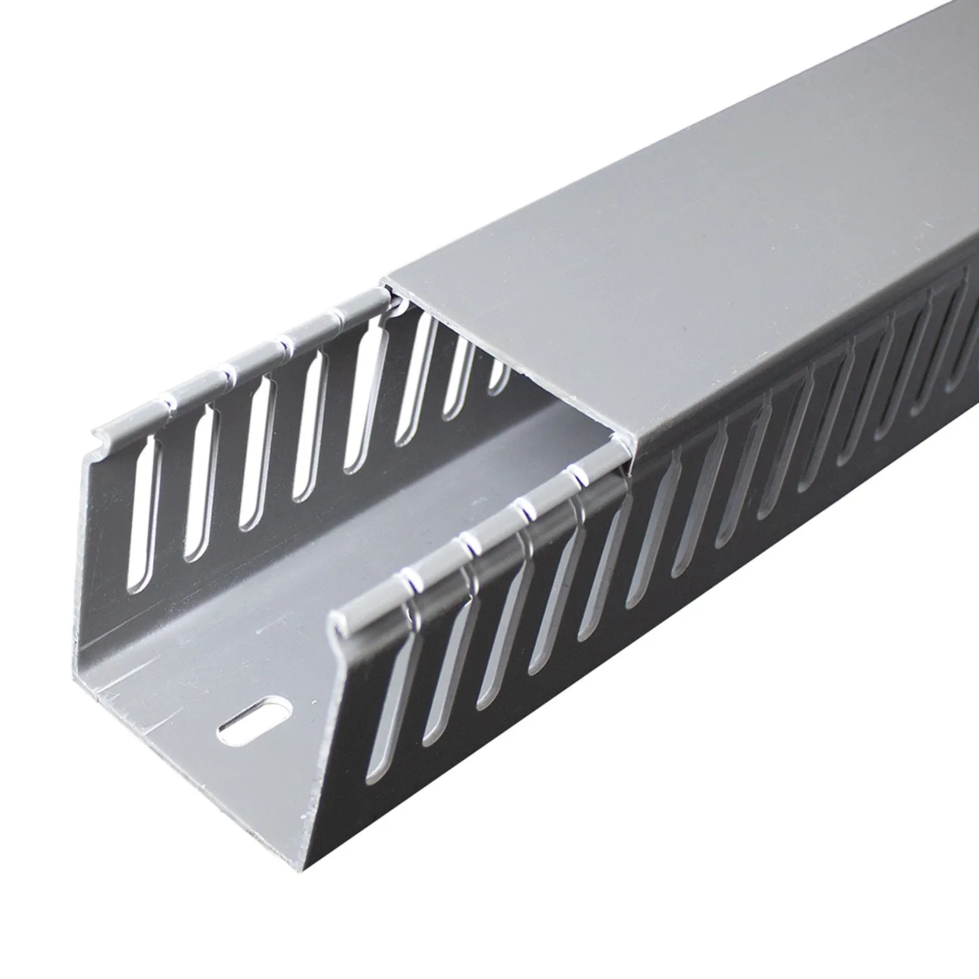[070843] [ATY-CR6060G] Beconnect - Canaleta Ranurada 60x60x2000 Gris [Unidad]