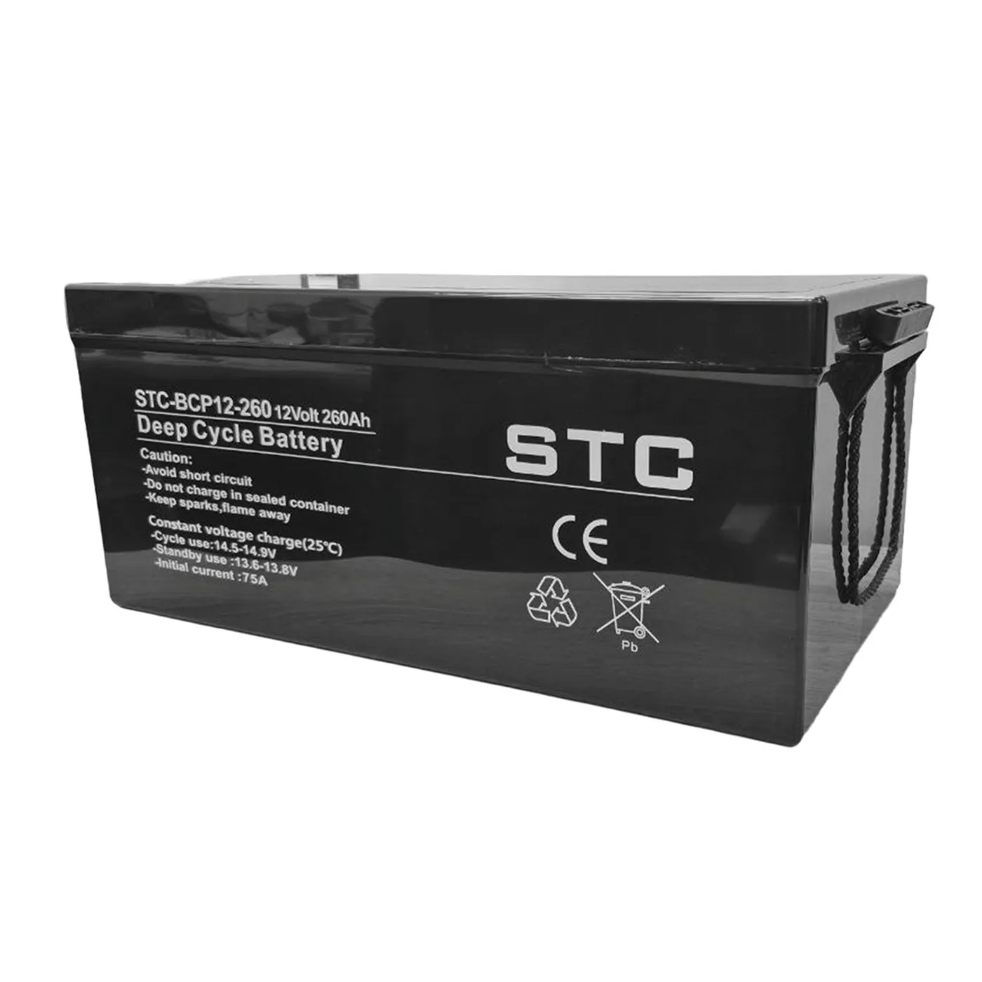 [070862] [STC-BCP12260] STC - Bateria Ciclo Profundo 12V 260Ah