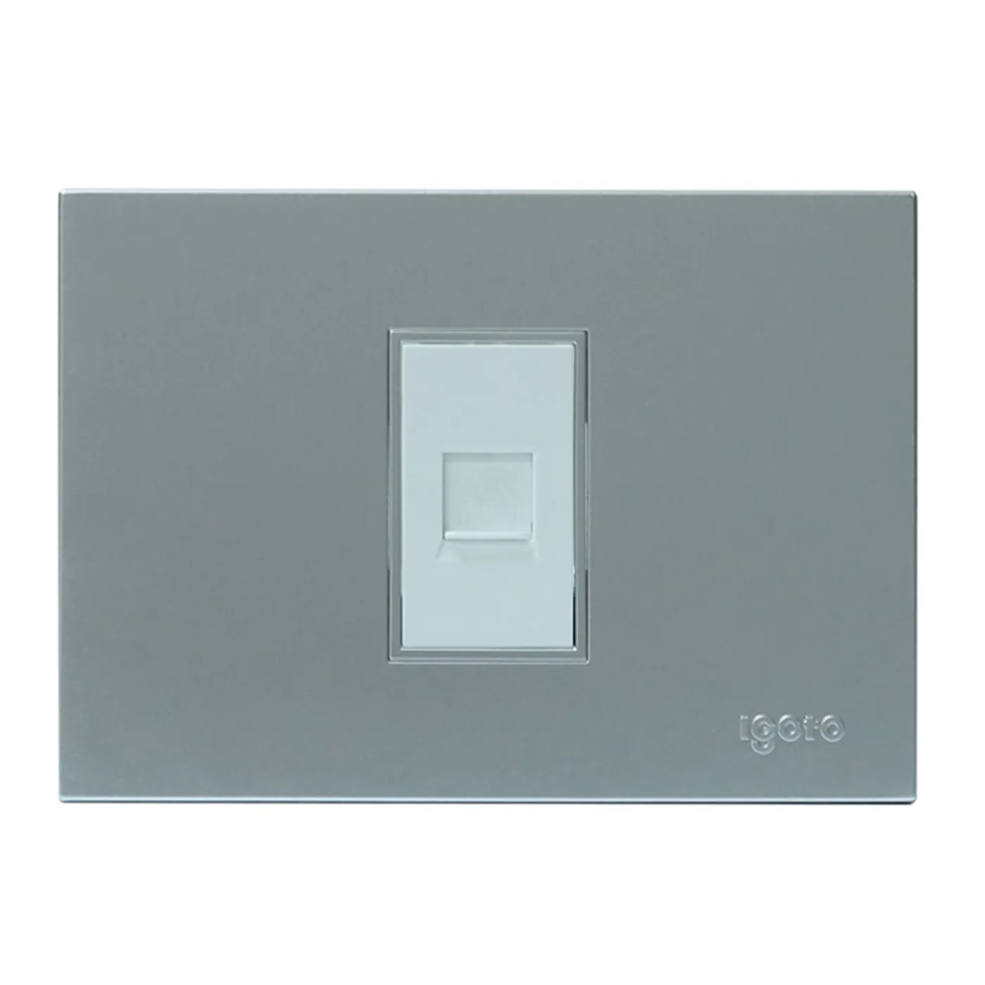 [070871] [Z402-S] Igoto - Toma Telefonica Serie Z [Plata]