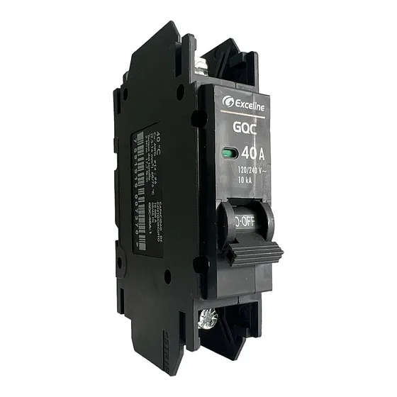 [070727] [GQC-40A-1] Exceline - Breaker Superficial GQC TermoMagnetico 40Amp [1 polo]