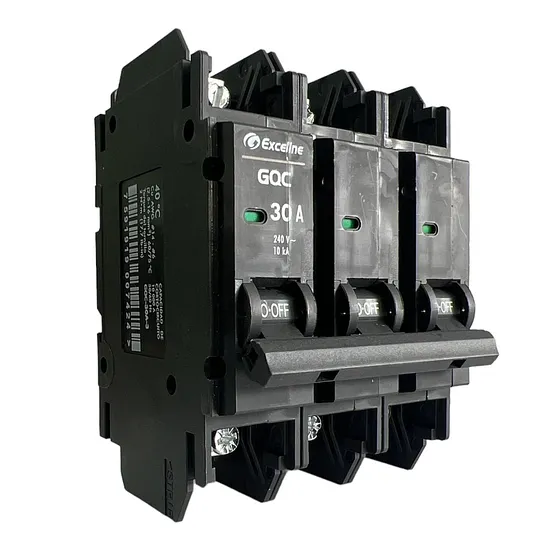 [070732] [GQC-30A-3] Exceline - Breaker Superficial GQC TermoMagnetico 30Amp [3 polos]