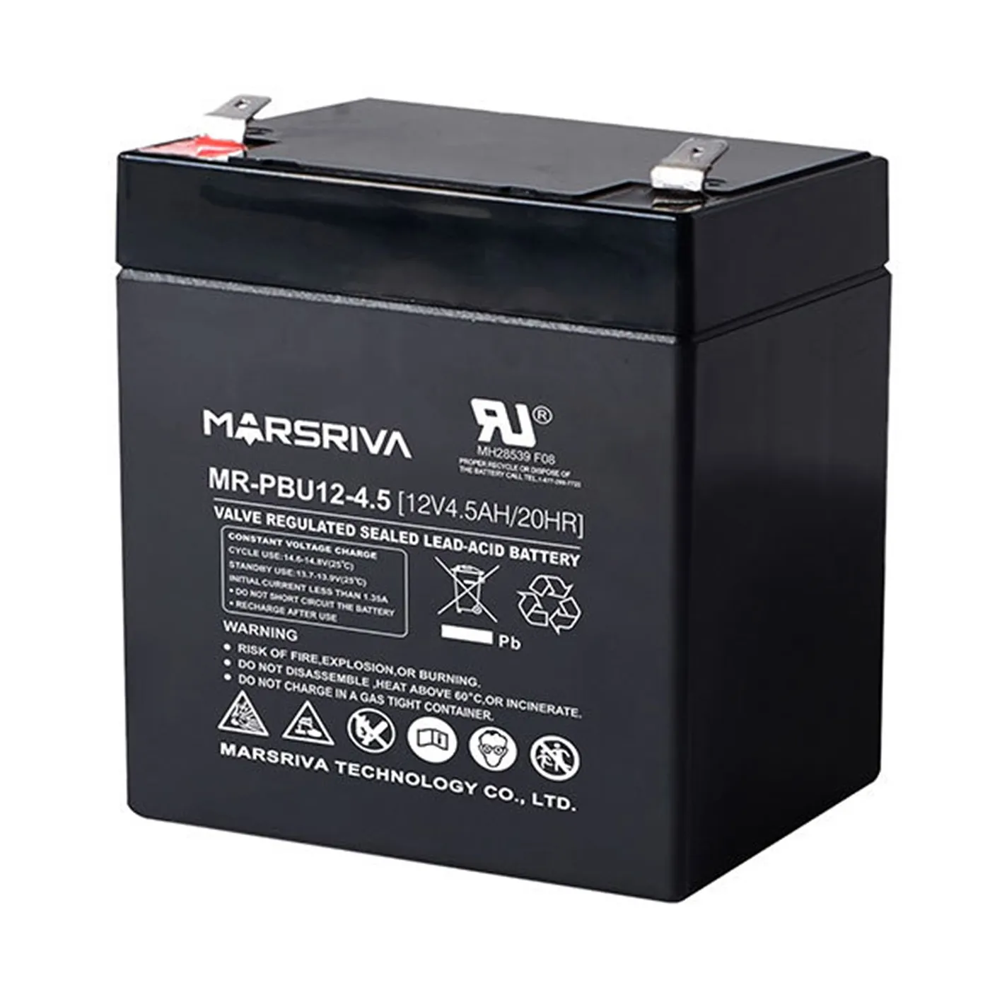 [070782] [MR-PBU12-4.5] Marsriva - Bateria Sellada 12V 4.5Ah