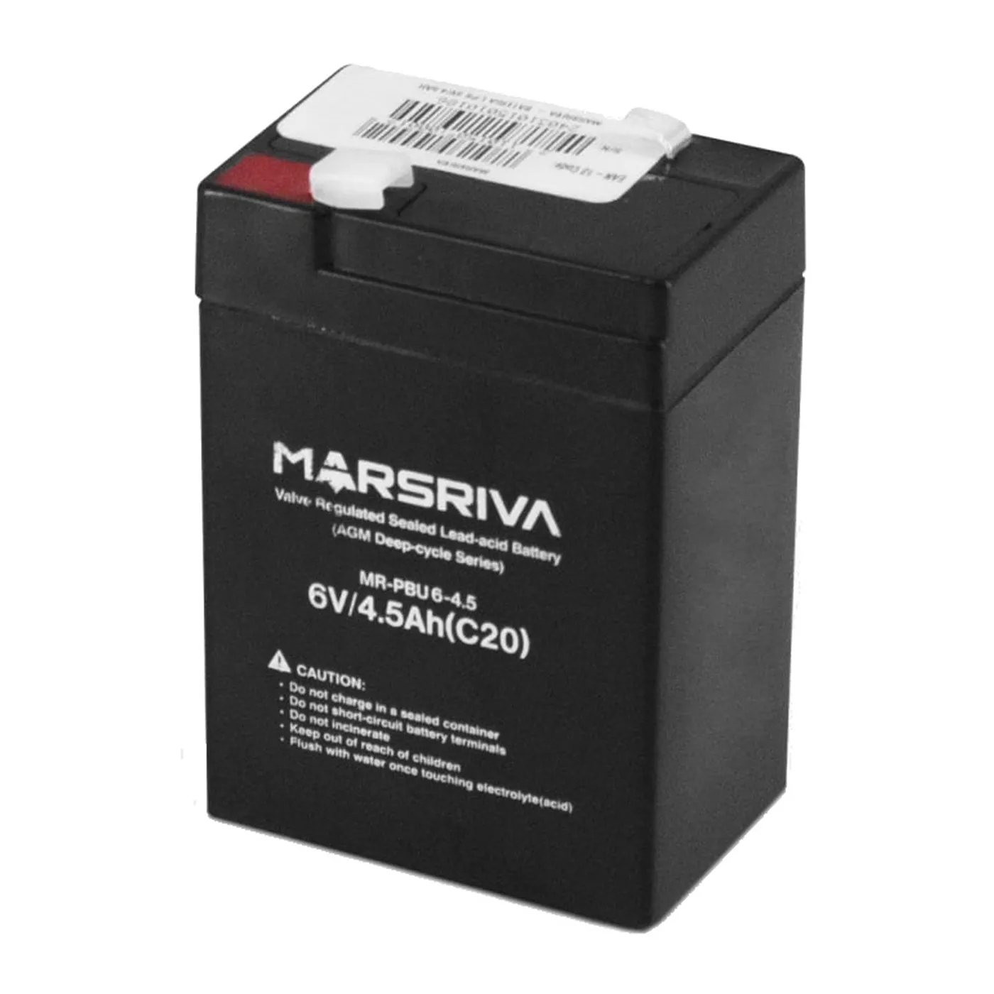 [070784] [MR-PBU6-4.5] Marsriva - Bateria Sellada 6V 4.5Ah