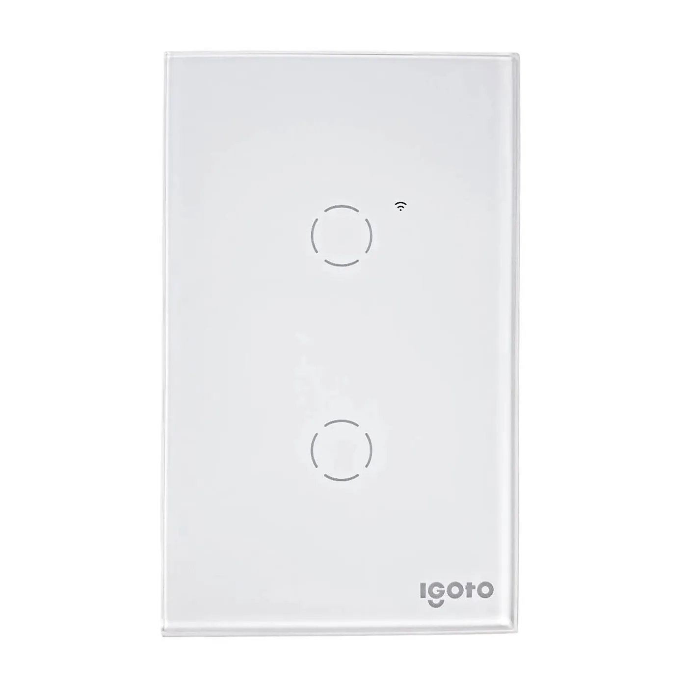 [070787] [ITWF-514] Igoto - Interruptor WIFI Doble [Blanco]