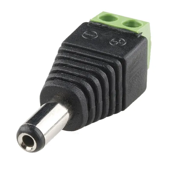 [080097] Conector 12V Macho 2.1mm [1 Unidad]
