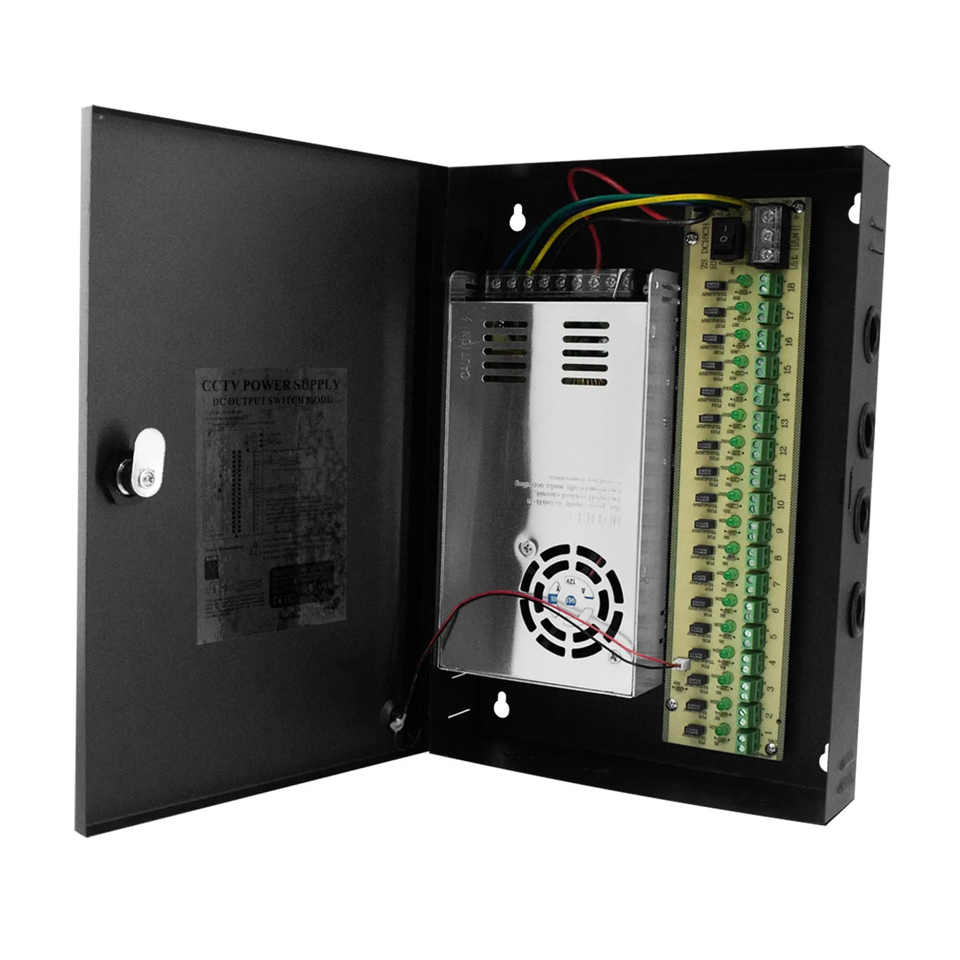 [080120] [STC-FC30A18CHC] STC - Fuente Centralizada 18 Canales 12V 30Amp [Certificada]