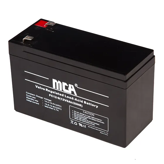 [070926] [B9AMCA] MCA - Bateria Plomo-Ácido Sellada 12V 9Ah