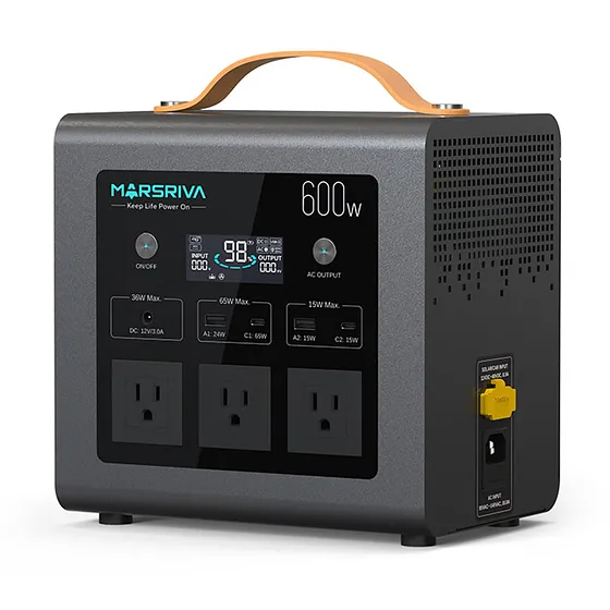[070927] [MP6-PLUS] Marsriva - Estacion de Poder Portatil 600W [512WH/12.8V/40000MAH]