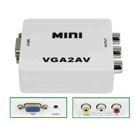 [080079] [ADA070] Convertidor Video VGA a RCA