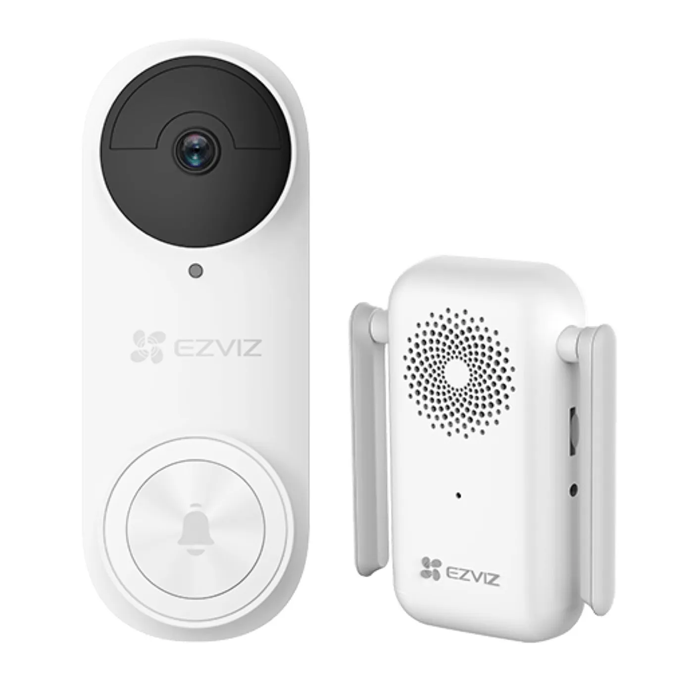 [090167] [CS-DB2-A0-2C5WPBR] Ezviz - Kit Video Portero Wi-Fi 2K+ 5MP Detección Inteligente Comunicación Bidireccional con Batería de 5200 mAh