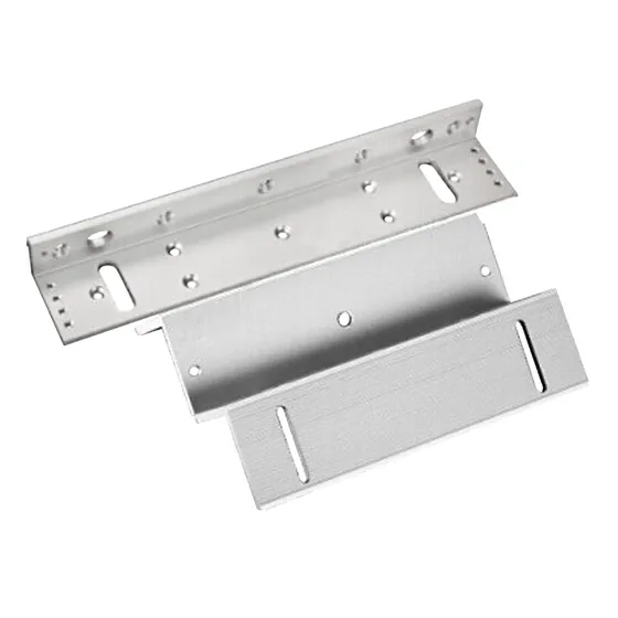 [090195] [DS-K4H450-LZ] Hikvision - Kit de Montaje Base Z y L para Cerradura Magnética Compatible con DS-K4H450D Uso en Puerta de Madera y Metal