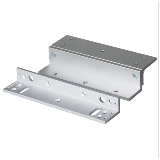 [090085] [DS-K4H258-LZ] Hikvision - Kit de Montaje Base Z y L para Cerradura Magnética Compatible con DS-K4H258S Uso en Puerta de Madera y Metal