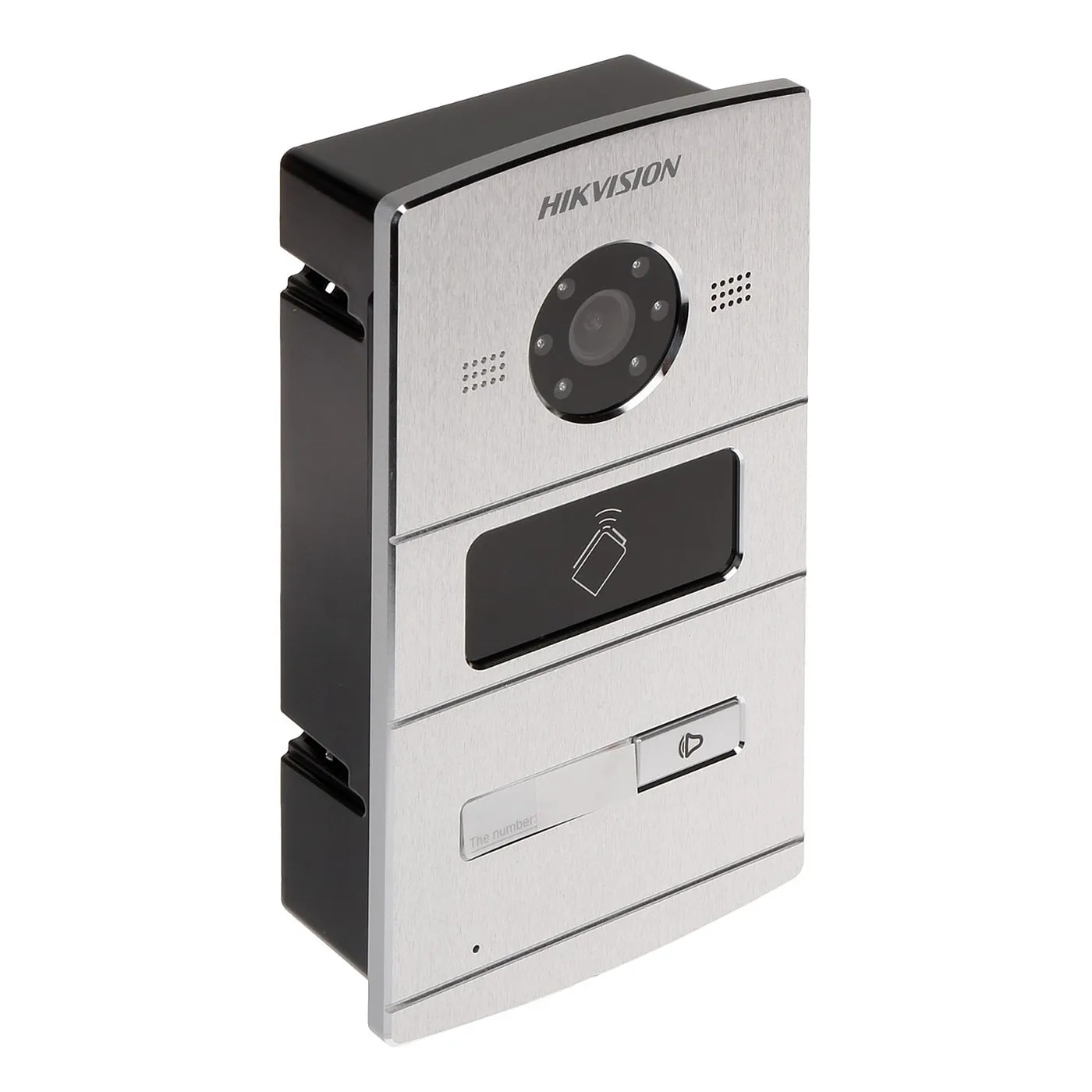 [090113] [DS-KV8102-IM] Hikvision - Frente de Calle IP [1.3MP] Lector de Tarjetas Mifare para Función de Acceso Compatible con Videoportero IP
