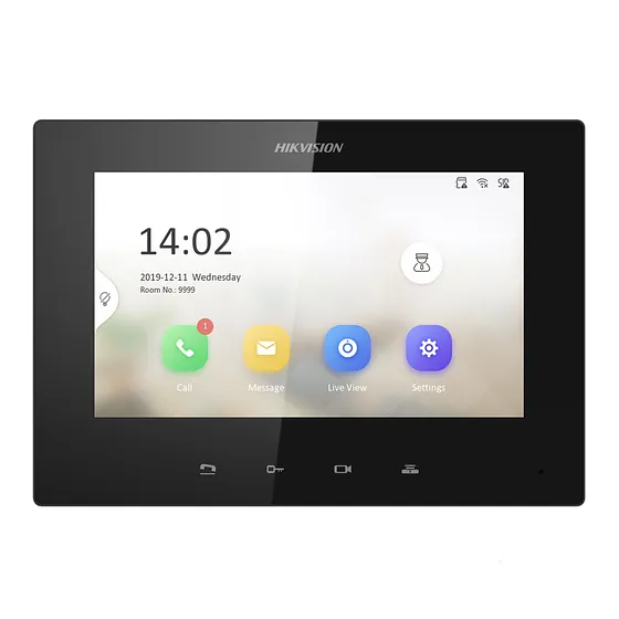 [090128] [DS-KH6220-LE1] Hikvision - Monitor IP Adicional Lite [No touch] 7" para Videoportero