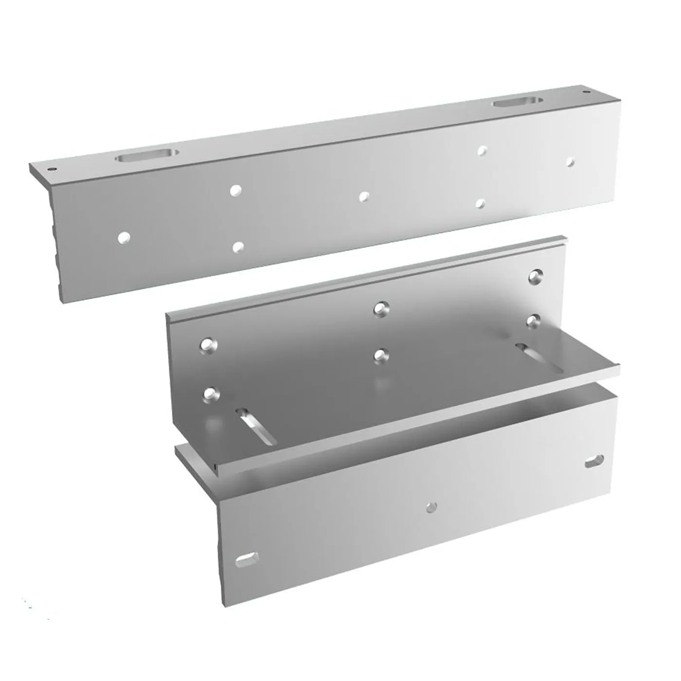 [090277] [DS-K4H255-LZ(O-STD)] Hikvision - Kit de montajes Z y L para Cerradura Magnética Compatible con DS-K4H255S Uso en Puerta de Madera y Metal