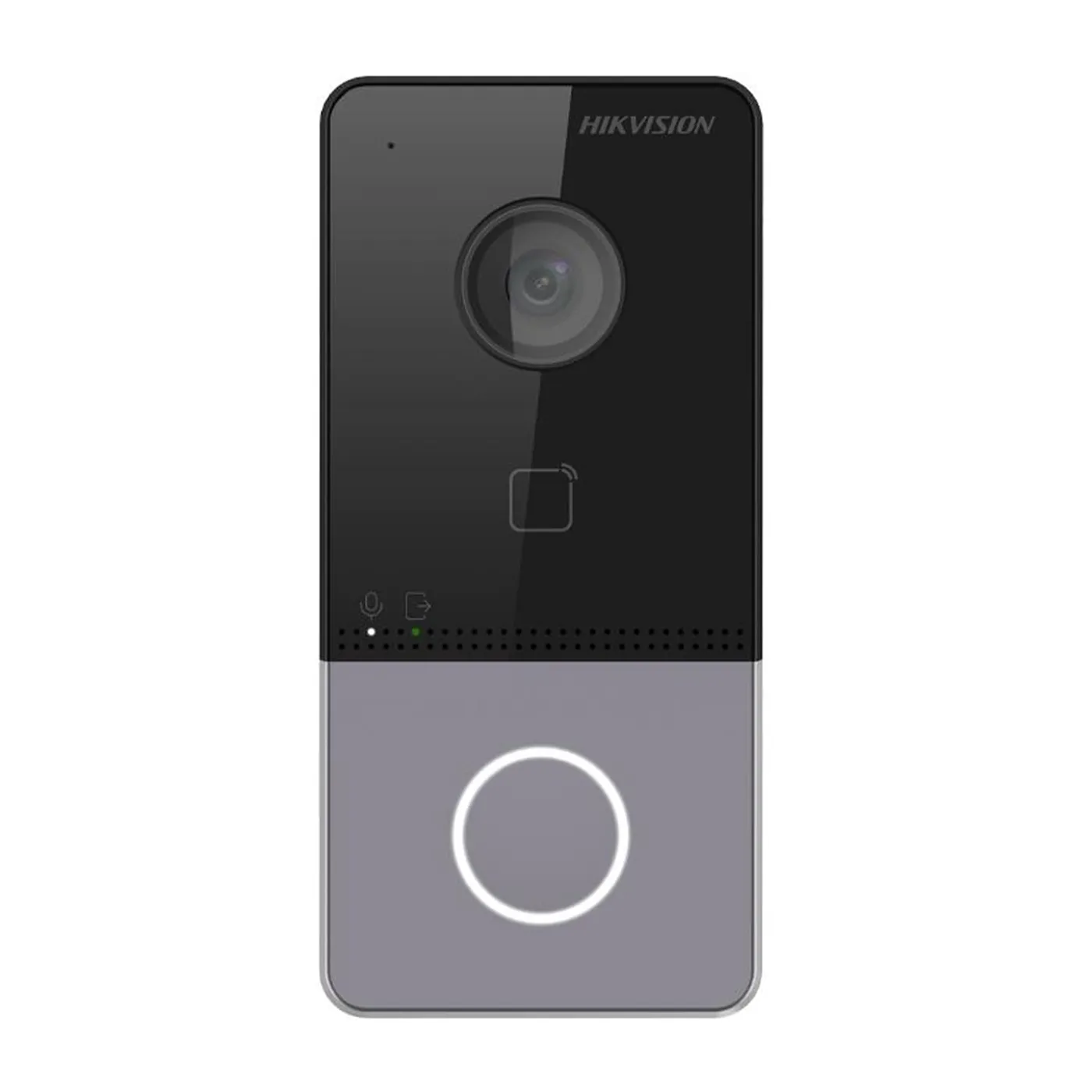 [090298] [DS-KV6113-WPE1(C)(O-STD)] Hikvision - Videoportero IP 2 MP PoE Estandar IP65 Apertura desde Hik-connect Soporta 1 Departamento y Hasta 6 Monitores Soporta Tarjetas Mifare 1 Salida Relay