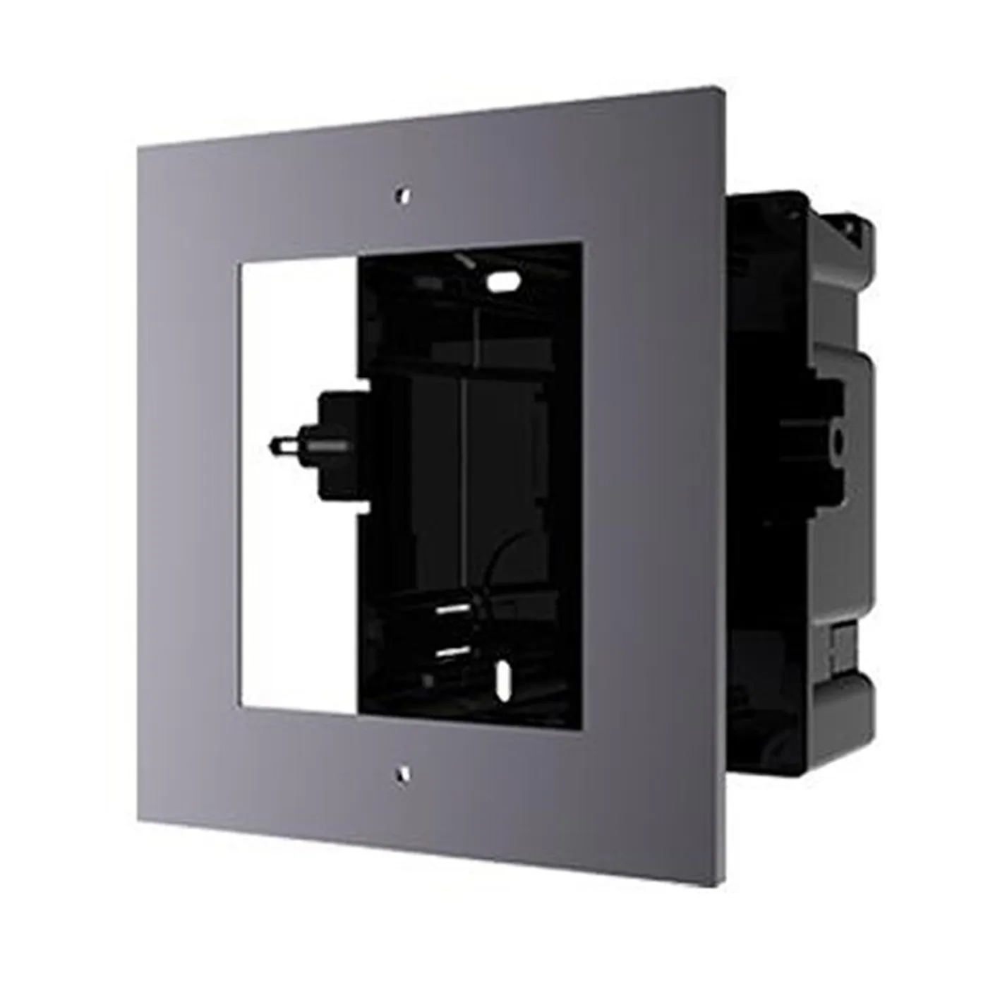 [090316] [DS-KD-ACF1(O-STD)/Plastic] Hikvision - Base de 1 Espacio para EMPOTRAR Videoportero Modelo DS-KD8003-IME1