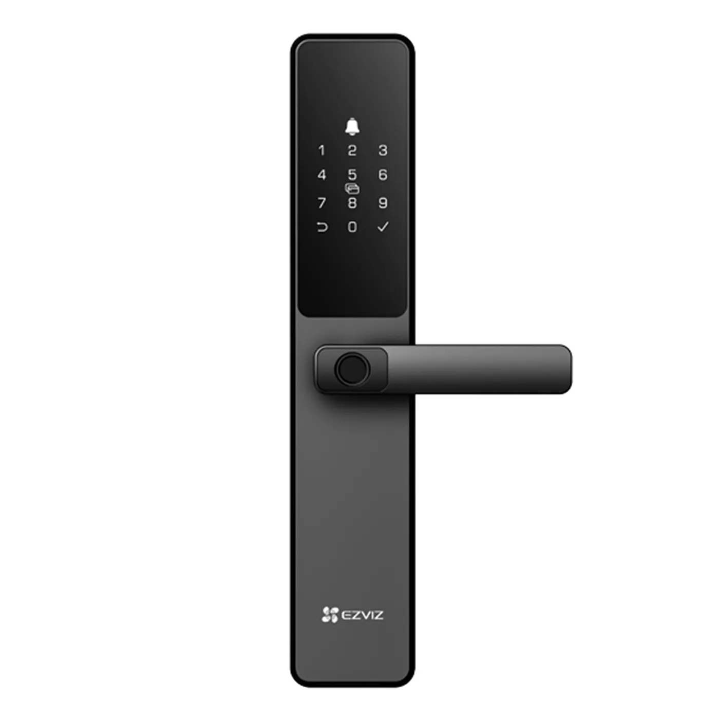 [090207] [CS-DL05-R100-WBCP-GR(M)] Ezviz - Cerradura de Cerrojo Inteligente con Conectividad Wi-Fi Directa de Alta Gama Diseñada para Hogares y Oficinas hasta 6 Formas Diferentes de Abrir