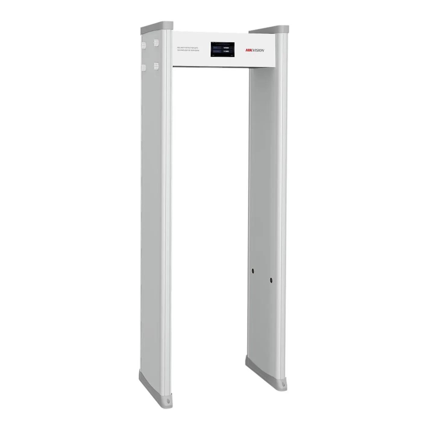 [090224] [ISD-SMG1118L] Hikvision - Arco Detector de Metales de 18 Zonas con Pantalla LCD de 7" Conteo de personas y Alarmas