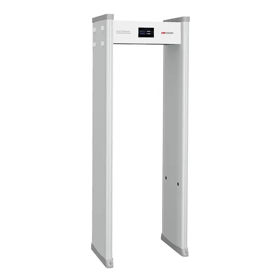 [090224] [ISD-SMG1118L] Hikvision - Arco Detector de Metales de 18 Zonas con Pantalla LCD de 7" Conteo de personas y Alarmas
