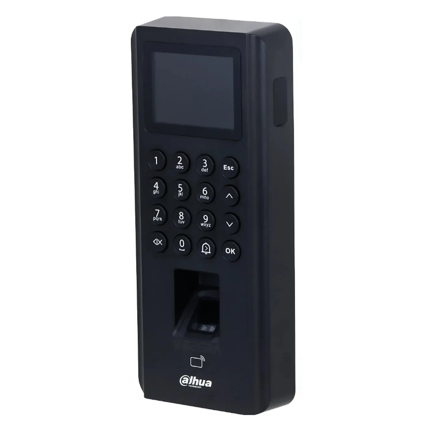 [090472] [DHI-ASI2212J-PW] Dahua - Control de Acceso con Pantalla de 2.4" (5.000 Usuarios 5.000 Claves 5.000 Tarjetas IC Mifare 3.000 Huellas) Puerto PoE Comunicación TCP/IP y Wi-Fi Registro Automático Registro P2P y DHCP para Interiores [Serie ASI2]