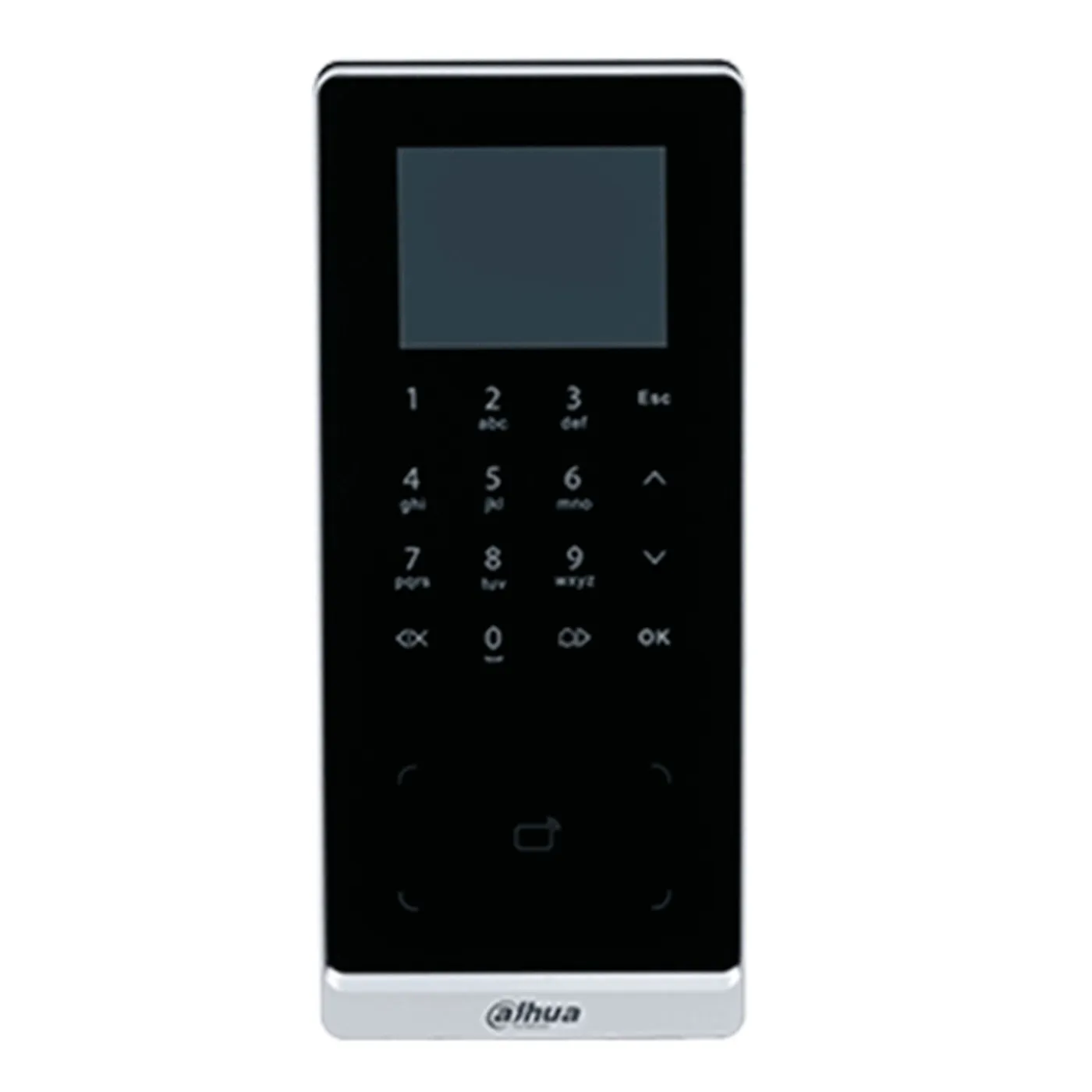 [090474] [DHI-ASI2201H-DW] Dahua - Control de Acceso con Pantalla de 2.4" (30.000 Usuarios 30.000 Claves 30.000 Tarjetas ID 3.000 Huellas) Comunicación TCP/IP y Wi-Fi Registro Automático Registro P2P y DHCP para Interiores y Exteriores [Serie ASI2]