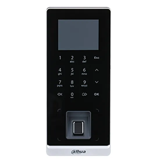 [090476] [DHI-ASI2212H-DW] Dahua - Control de Acceso y Asistencia con Pantalla de 2.4" con Reconocimiento Facial (30.000 Usuarios 30.000 Claves 3.000 Tarjetas ID 3.000 Huellas) Comunicación TCP/IP y Wi-Fi para Interiores y Exteriores [Serie ASI2]