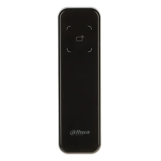 [090504] [DHI-ASR2200A-D] Dahua - Lector de Acceso de Reconocimiento de Tarjetas (ID) de Identificación Sin Contacto Comunicación RS-485 y Wiegand IP66 Uso en Interiores y Exteriores