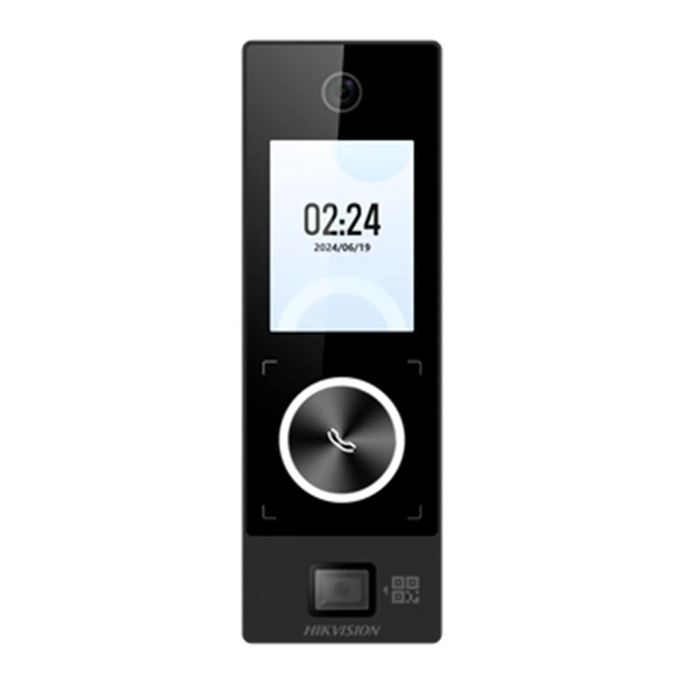 [090341] [DS-K1T323MBWX-QRE1(O-STD)] Hikvision - Terminal Facial Min Moe WiFi y PoE con Lector Tarjetas Virtuales Bluetooth con HikConnect Teams 1000 Rostros para Exterior IP65