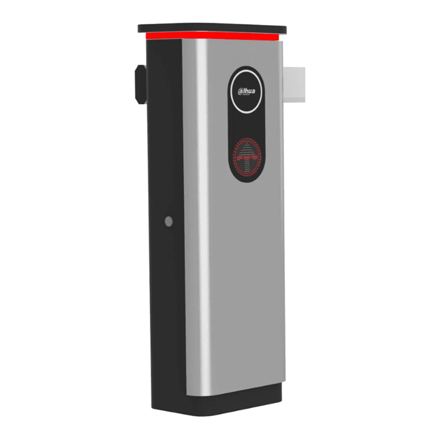 [090459] [DHI-IPMECD-2061-R] Dahua - Barrera Vehicular Motorizada Motor 24V Sin Escobillas Velocidad de Apertura/Cierre Ajustable entre 1.4 y 6 segundos Compatible con Brazo Plegables de 3 a 5 Metros Dimensiones 340mm × 260mm × 978mm IP54