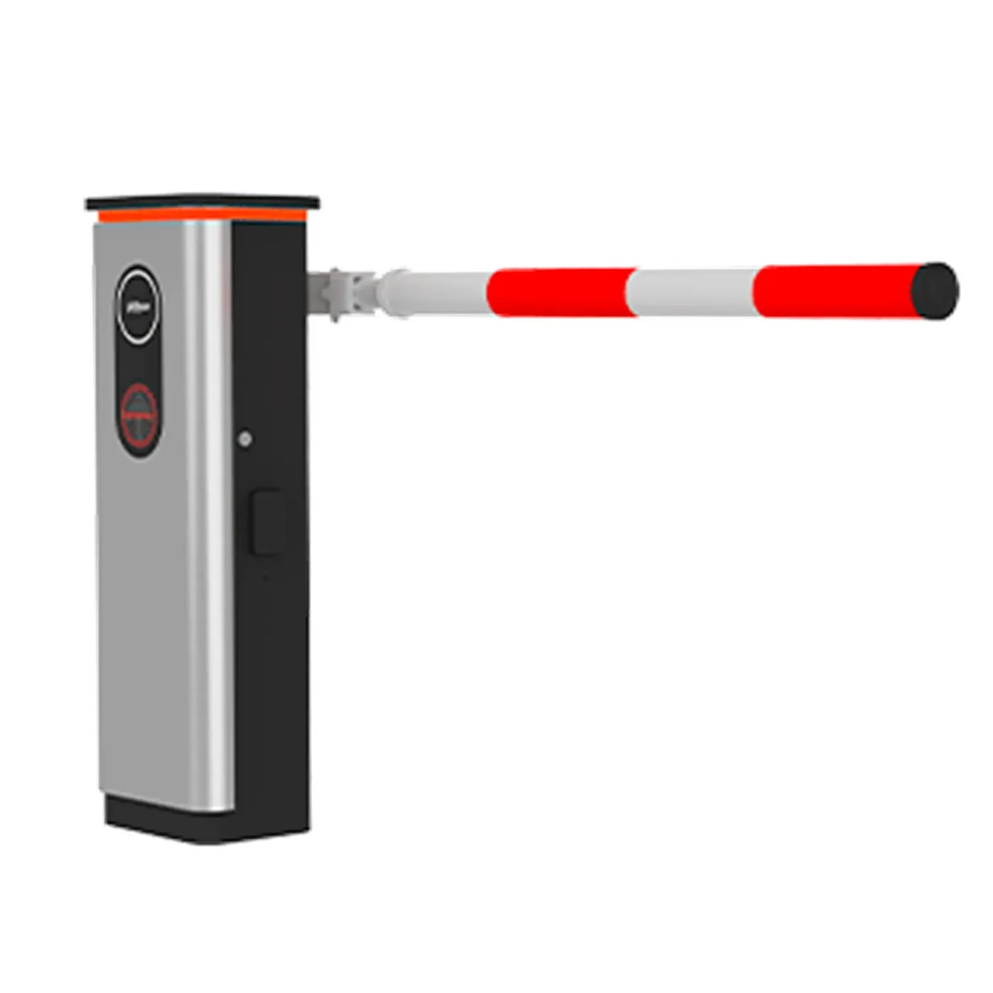[090463] [DHI-IPMECD-2067-R] Dahua - Barrera Vehicular Motorizada  Motor 24V Sin Escobillas Velocidad de Apertura/Cierre Ajustable entre 1.4 y 6 segundos Compatible con Brazo Cilíndrico de 3 a 4 Metros Dimensiones 340mm × 260mm × 978mm IP54