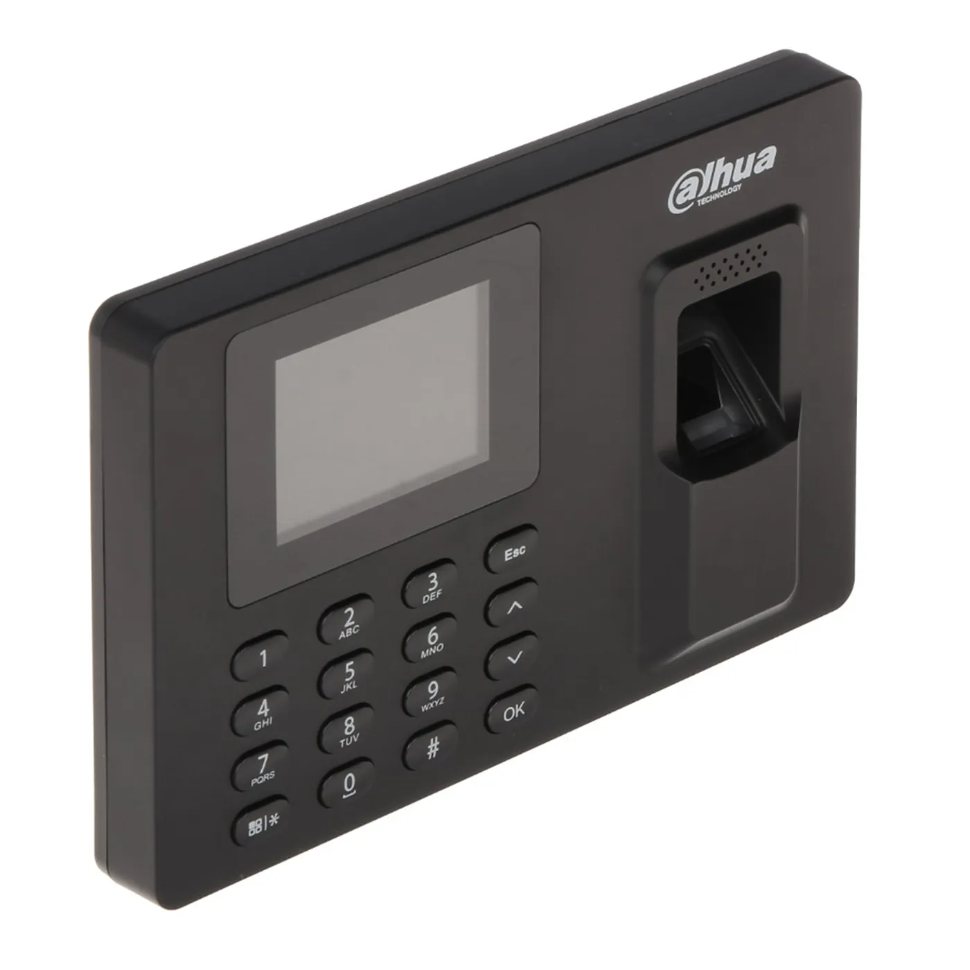 [090466] [DHI-ASA1222E] Dahua - Control de Asistencia con Pantalla de 2.4" (1.000 Usuarios 2.000 Huellas 1.000 Claves 100.000 registros) Puerto USB para Interiores
